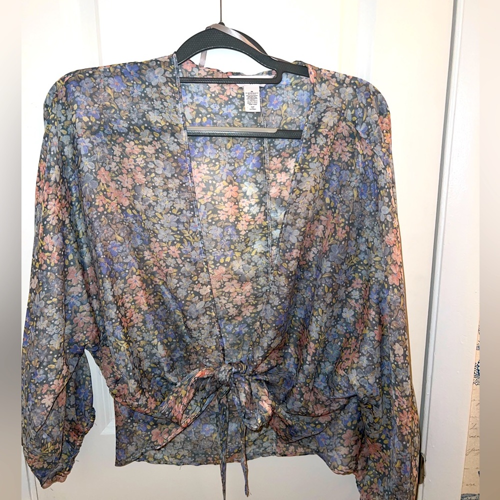 Floral Women's Top - Multicolor
